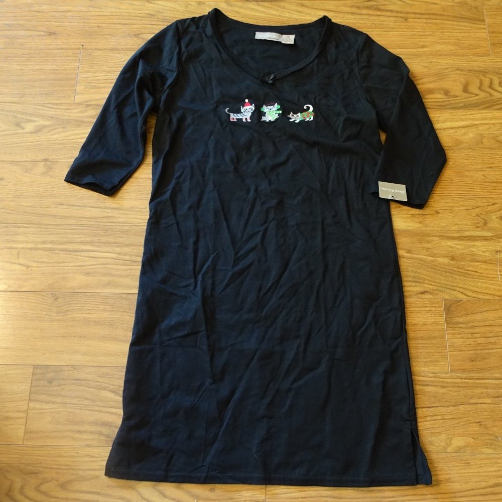 Allison Whitmore Christmas Cats Nightgown